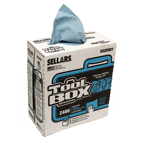 Blue Shop Towels – Box